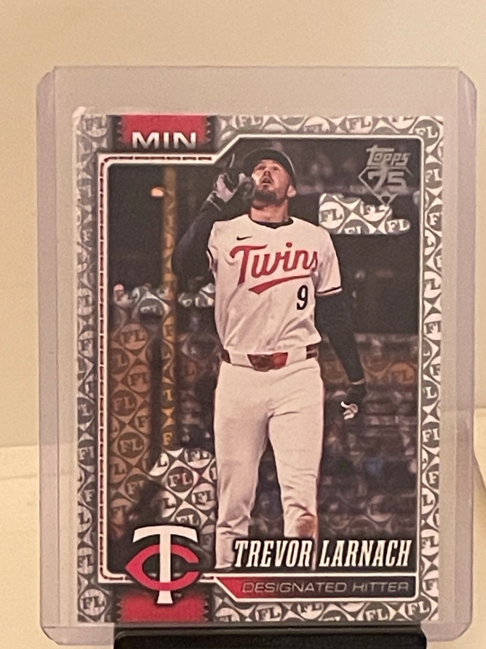 Trevor Larnach 2026 Topps Series Baseball Spring training parallel